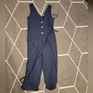 Navy Blue Jumpsuit